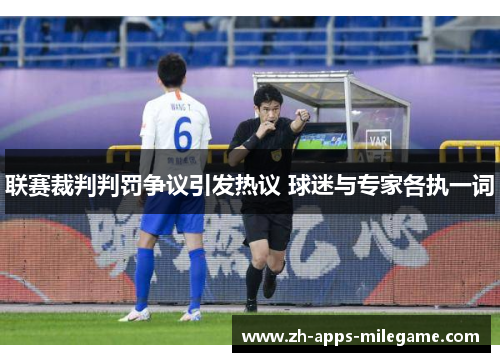 联赛裁判判罚争议引发热议 球迷与专家各执一词